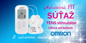 2. Adventná súťaž: Vyhrajte TENS stimulátor OMRON!