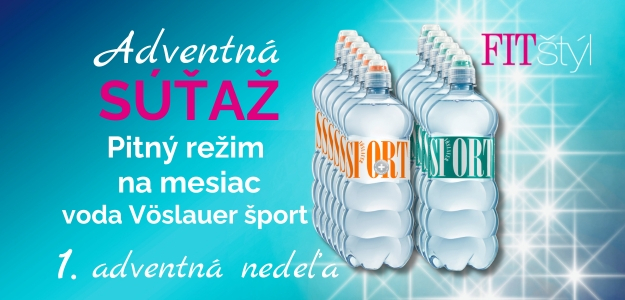 1. Adventná súťaž:  Hydratácia a energia na celý mesiac!