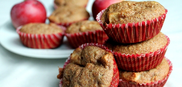 Voňavé muffiny z jabĺčok
