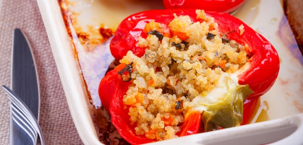 Plnené papriky s quinoou