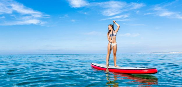 pozitívne s Dianou, paddleboard, summer body, do plaviek, leto, dovolenka, vysnívaná postava